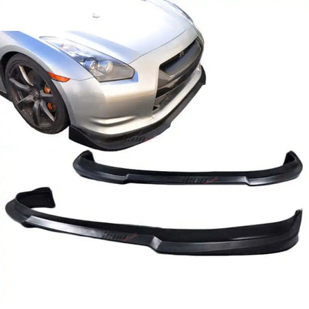 2009-2011 Nissan GT-R S Style Black Front Bumper Lip Chin Spoiler PU