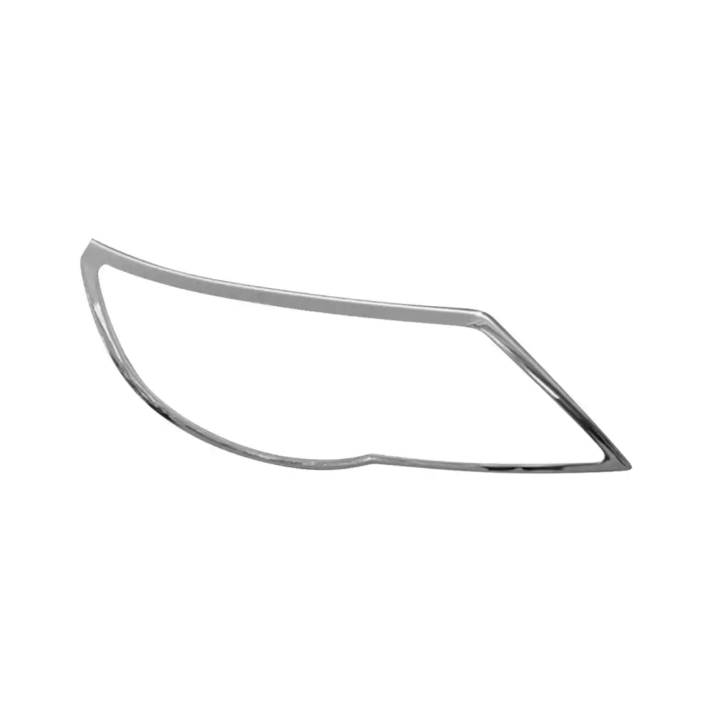 2009-2011 Volkswagen Tiguan Pre-facelift Chrome Headlights Trim Bezel Cover Surround Rim ABS Pair