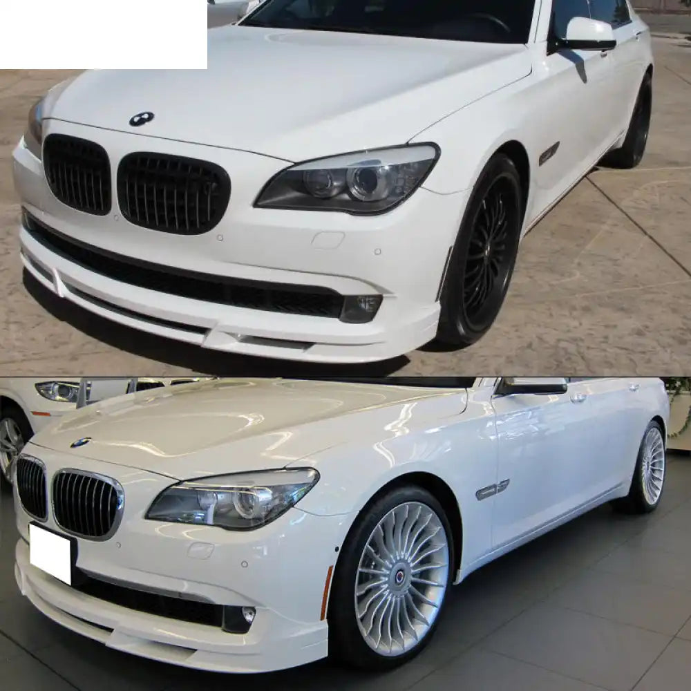 2009-2012 BMW 7 Series 740i 750i 760Li B7 Style PU Front Bumper Lip