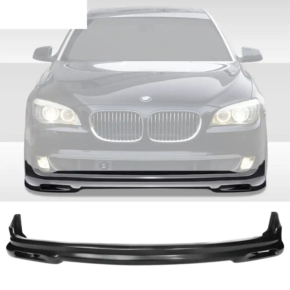 2009-2012 BMW F01 7-Series HM Style Unpainted Front Lip SplitterPU