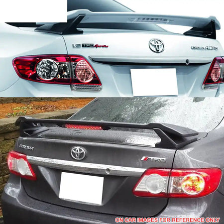 2009-2013 Corolla Sedan Sportivo Trunk Spoiler & LED Brake Light ABS