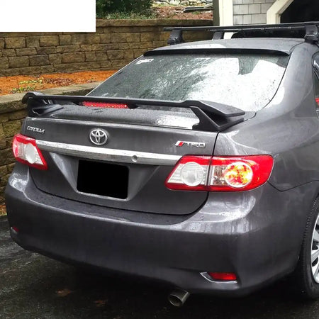 2009-2013 Corolla Sedan Sportivo Trunk Spoiler & LED Brake Light ABS