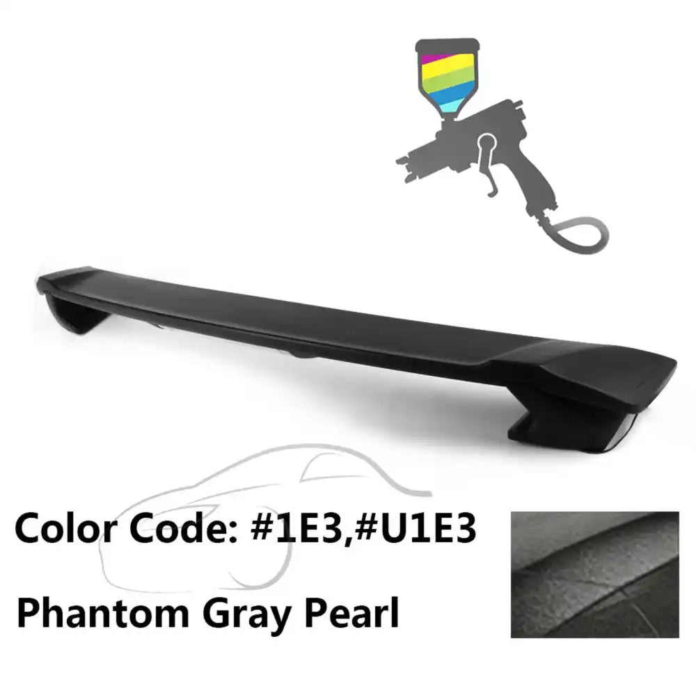 2009-2013 Corolla Sedan Sportivo Trunk Spoiler & LED Brake Light ABS Painted #1E3, U1E3 Phantom Gray Pearl