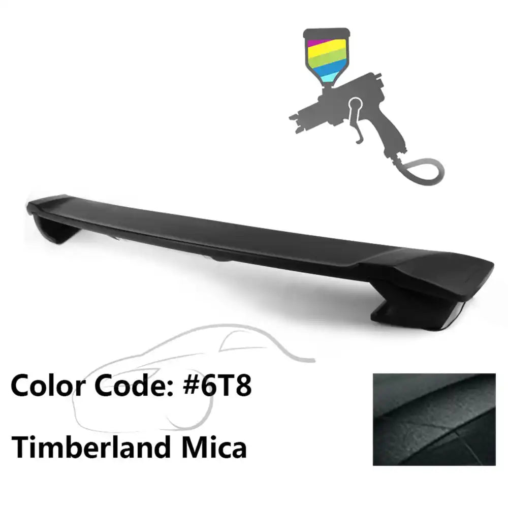 2009-2013 Corolla Sedan Sportivo Trunk Spoiler & LED Brake Light ABS Painted #6T8 Timberland Mica