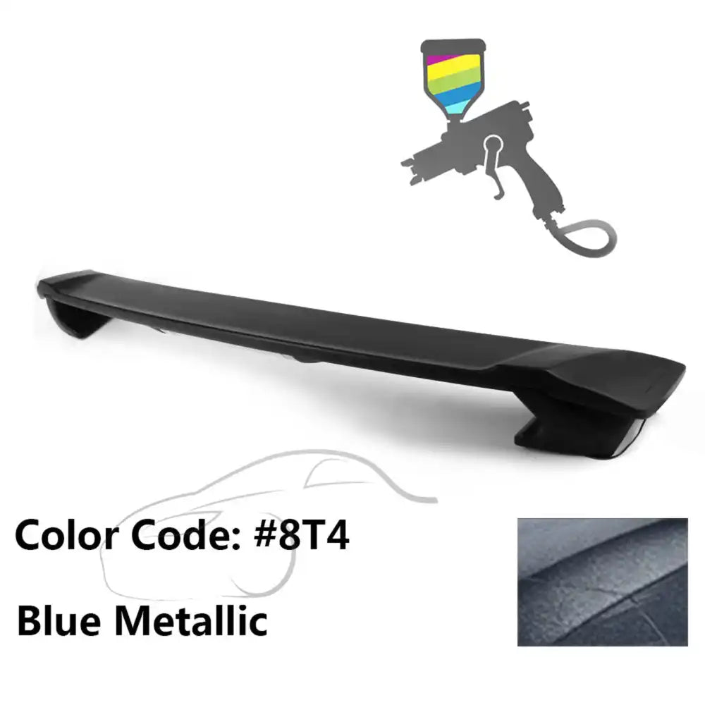 2009-2013 Corolla Sedan Sportivo Trunk Spoiler & LED Brake Light ABS Painted #8T4 Blue Metallic