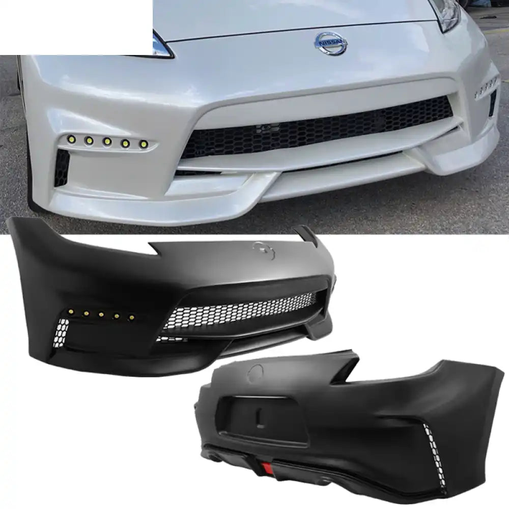 2009-2020 Nissan 370Z NS Style Front + Rear Bumper Conversion PP