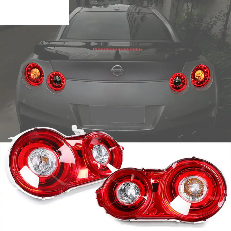 2009-2024 Nissan GTR R35 OE Rear Bumper + Tail Lights 2PC