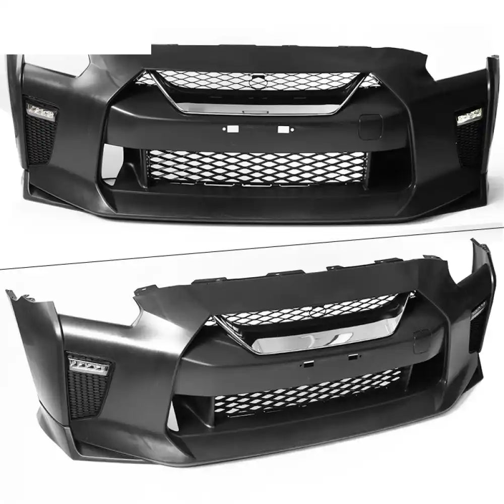 2009-2024 Nissan R35 GTR GT-R Front Bumper & Hood Cover & Headlights