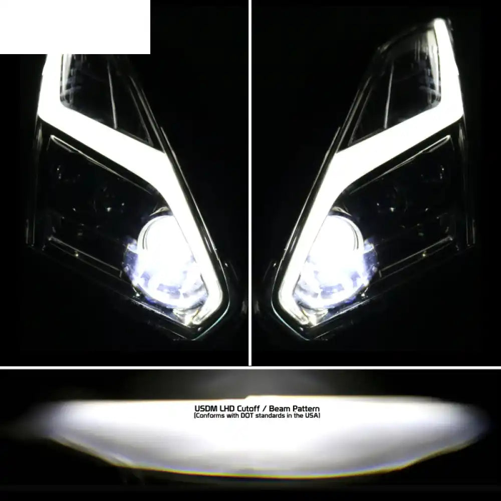 2009-2024 Nissan R35 GTR GT-R Front Bumper & Hood Cover & Headlights