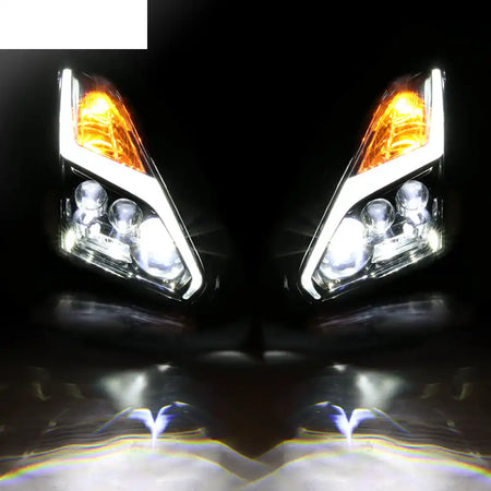 2009-2024 Nissan R35 GTR LED DRL Headlights(Upgrade 09-16 to 17+)