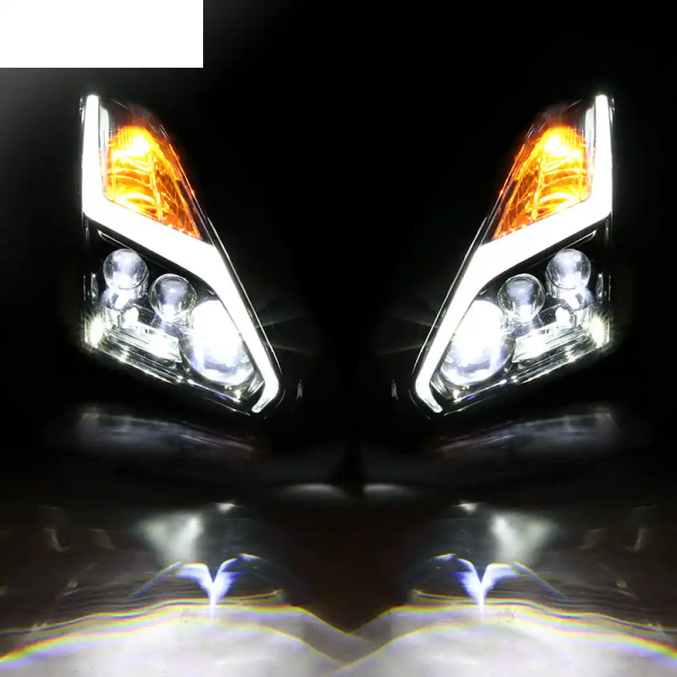2009-2024 Nissan R35 GTR LED DRL Headlights(Upgrade 09-16 to 17+)