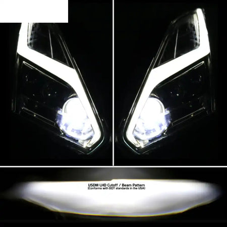 2009-2024 Nissan R35 GTR LED DRL Headlights(Upgrade 09-16 to 17+)