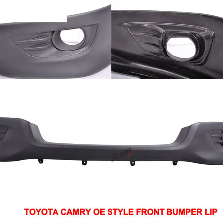 2010-2011 Toyota Camry Unpainted PU Front Bumper Lip Spoiler
