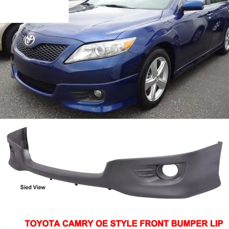 2010-2011 Toyota Camry Unpainted PU Front Bumper Lip Spoiler