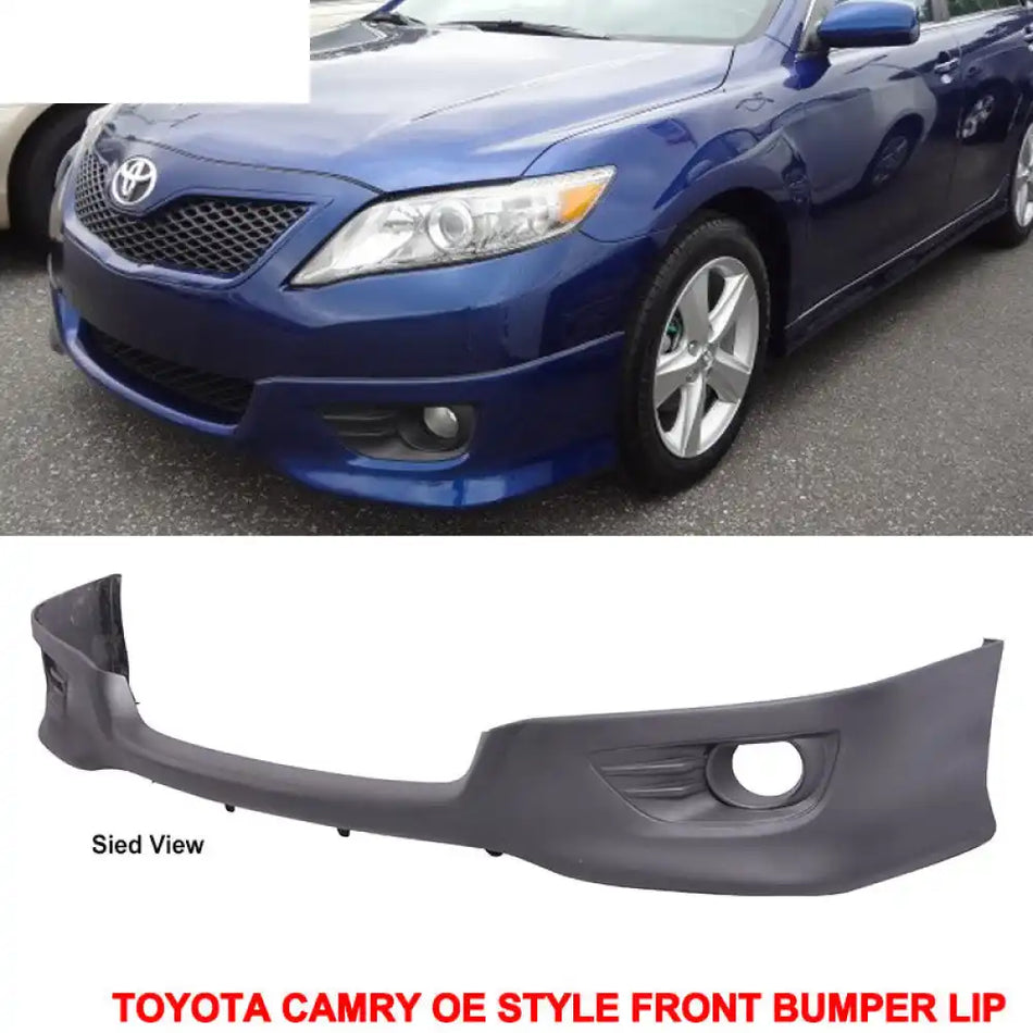 2010-2011 Toyota Camry Unpainted PU Front Bumper Lip Spoiler