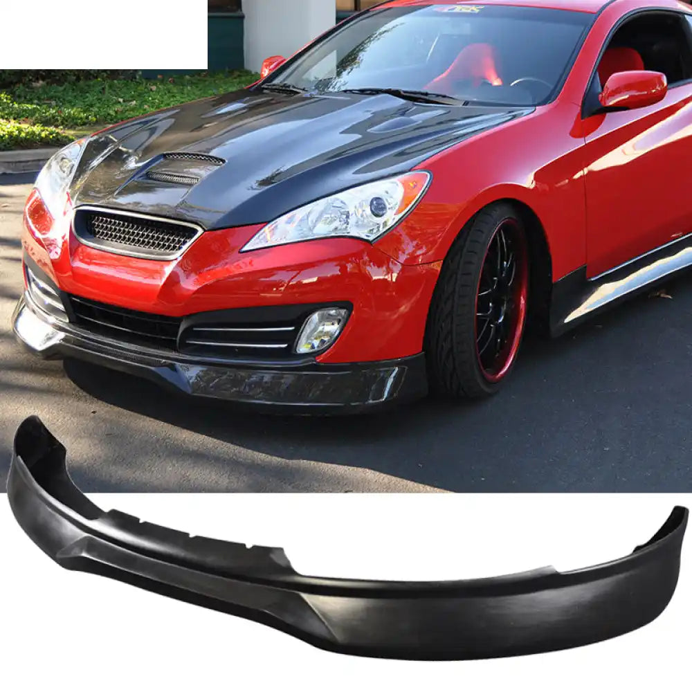 2010-2012 Hyundai Genesis Coupe 2Dr CFX Style Front Bumper Lip PU