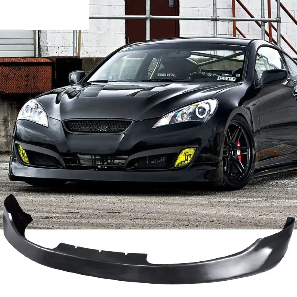 2010-2012 Hyundai Genesis Coupe 2Dr MS Style Front Bumper Lip PU