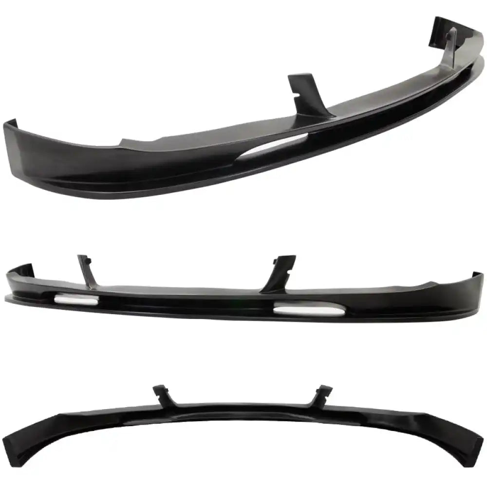 2010-2013 BMW F10 3D Style Unpainted Black Front Bumper Lip Spoiler PU