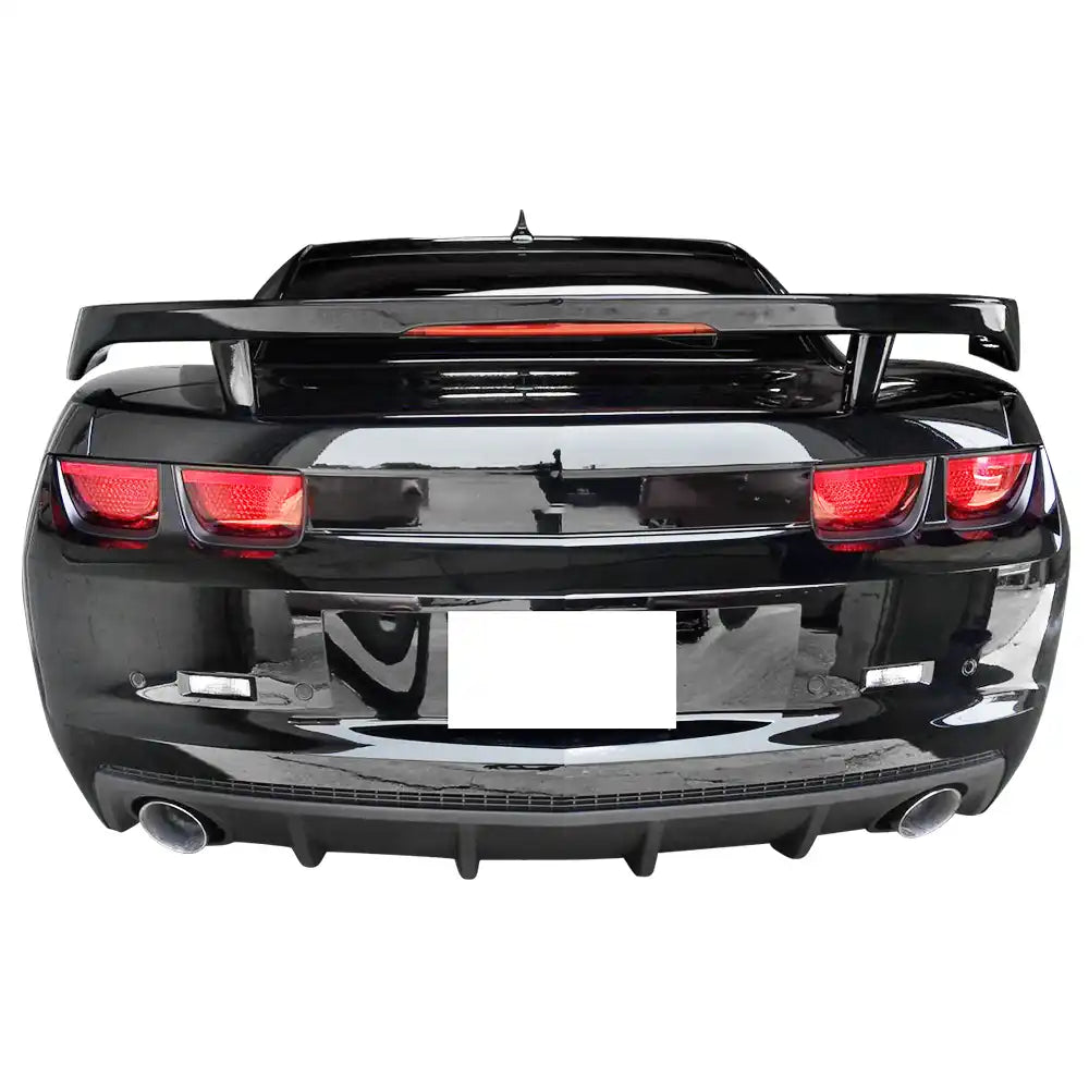 2010-2013 Chevy Camaro GM Style Trunk Spoiler Wing With Light ABS Unpainted