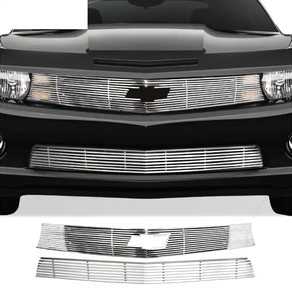 2010-2013 Chevy Camaro Stainless Steel Billet Style Upper Grill Insert