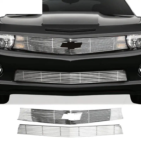 2010-2013 Chevy Camaro Stainless Steel Billet Style Upper Grill Insert