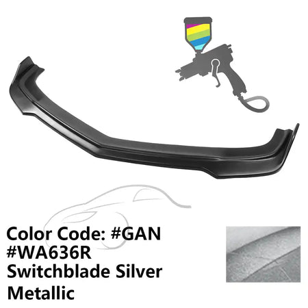 2010-2013 Chevy Camaro V8 SS V2 Style Front Bumper Lip Spoiler PP Painted #17, 17U, 636R, 8636, GAN, WA636R Switchblade
