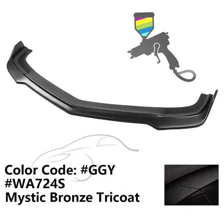 2010-2013 Chevy Camaro V8 SS V2 Style Front Bumper Lip Spoiler PP Painted #724S, GGY, WA724S Mystic Bronze Tricoat