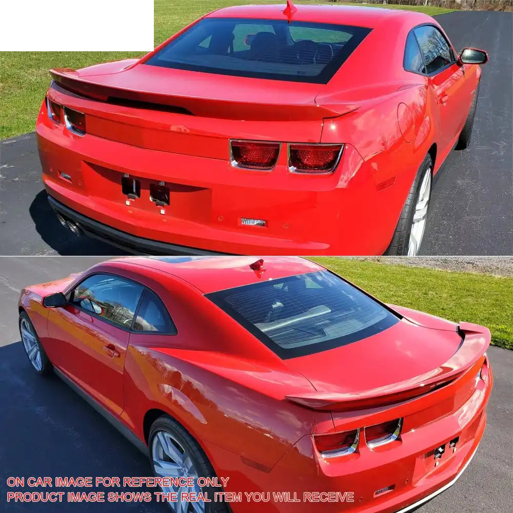 2010-2013 Chevy Camaro ZL1 Painted Color ABS Trunk Spoiler W/ LED Lamp
