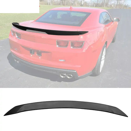 2010-2013 Chevy Camaro ZL1 Painted Color ABS Trunk Spoiler W/ LED Lamp Matte Black