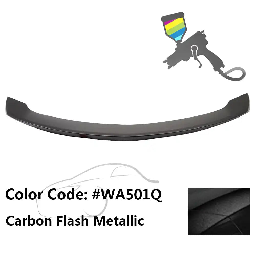 2010-2013 Chevy Camaro ZL1 Painted Color ABS Trunk Spoiler W/ LED Lamp Painted #WA501Q Carbon Flash Metallic