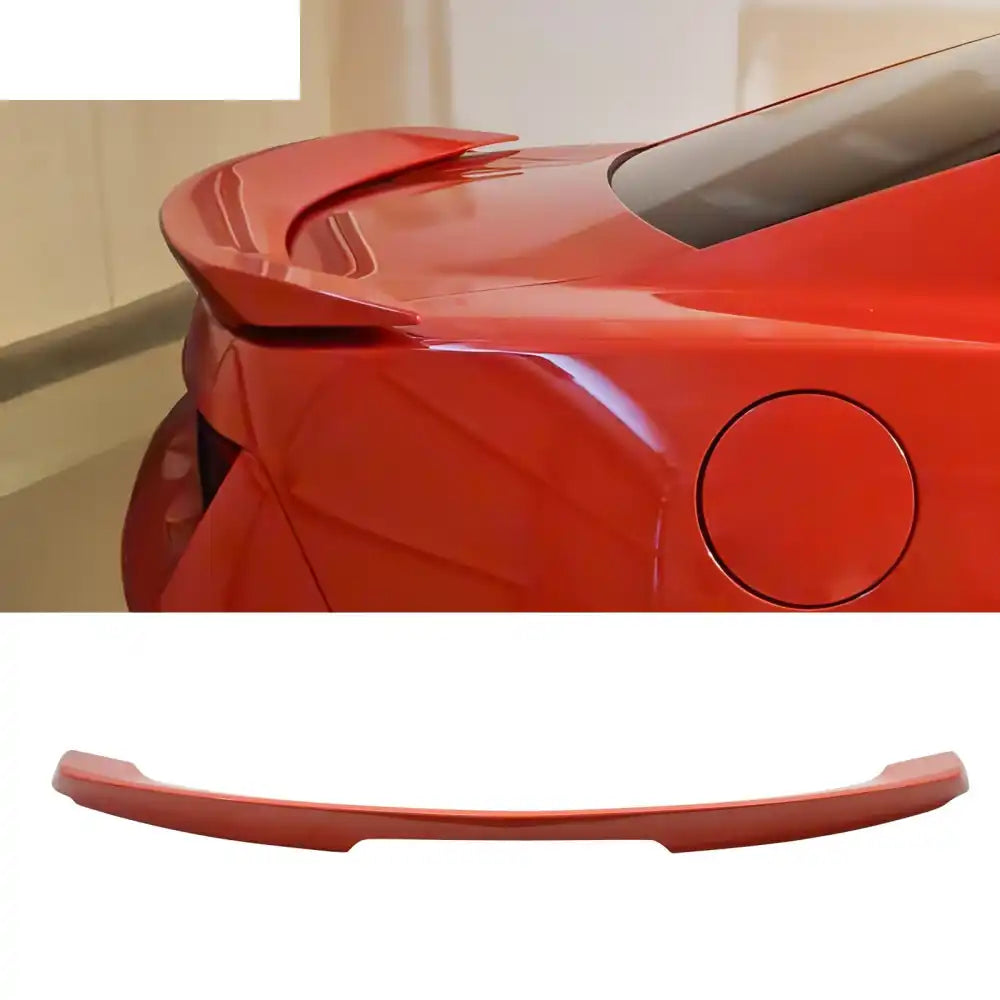 2010-2013 Chevy Camaro ZL1 Painted Color ABS Trunk Spoiler W/ LED Lamp Painted #WA502Q Inferno Orange Metallic