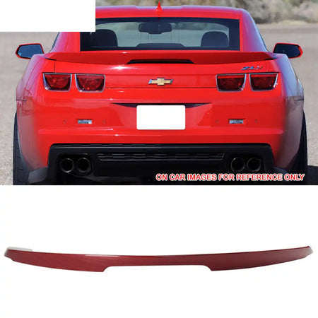 2010-2013 Chevy Camaro ZL1 Painted Color ABS Trunk Spoiler W/ LED Lamp Painted #WA505Q Crystal Claret Tintcoat