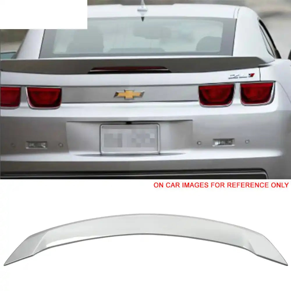 2010-2013 Chevy Camaro ZL1 Painted Color ABS Trunk Spoiler W/ LED Lamp Painted #WA636R Switchblade Silver Metallic