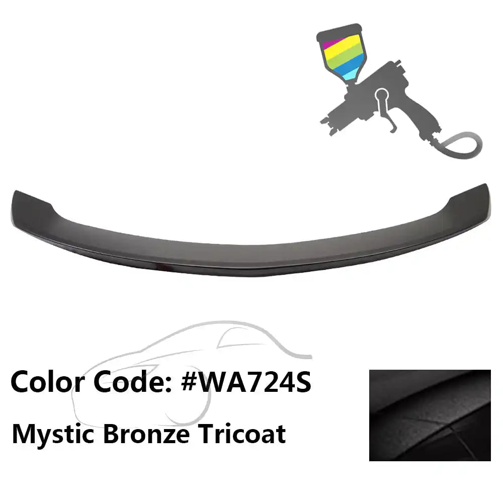 2010-2013 Chevy Camaro ZL1 Painted Color ABS Trunk Spoiler W/ LED Lamp Painted #WA724S Mystic Bronze Tricoat