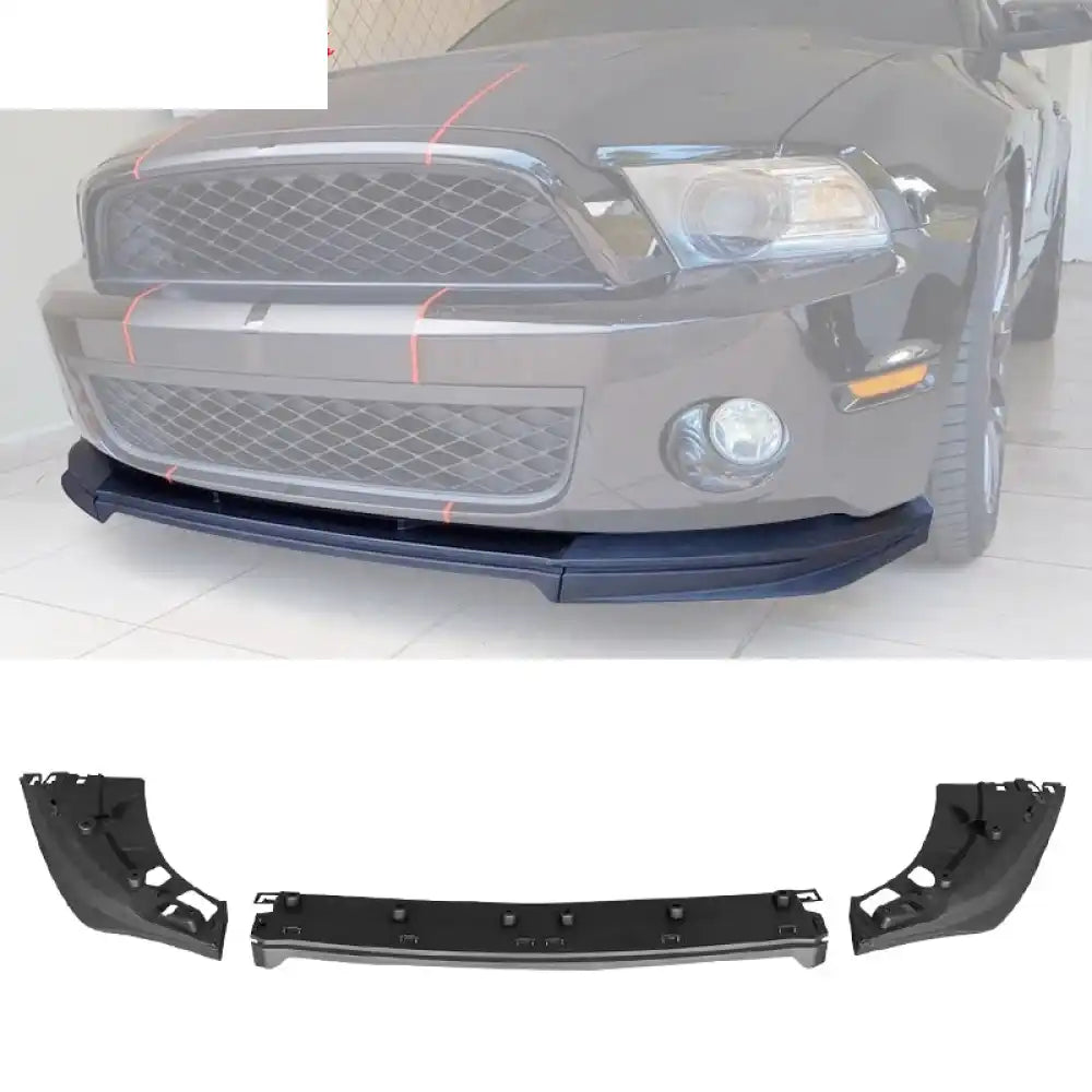 2010-2014 Ford Mustang GT500 Front Lip OE Style 3PC Splitter