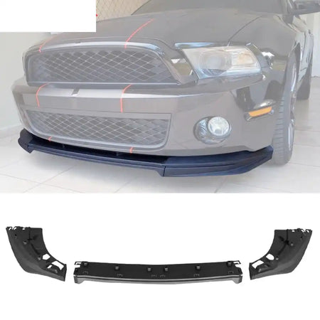 2010-2014 Ford Mustang GT500 Front Lip OE Style 3PC Splitter