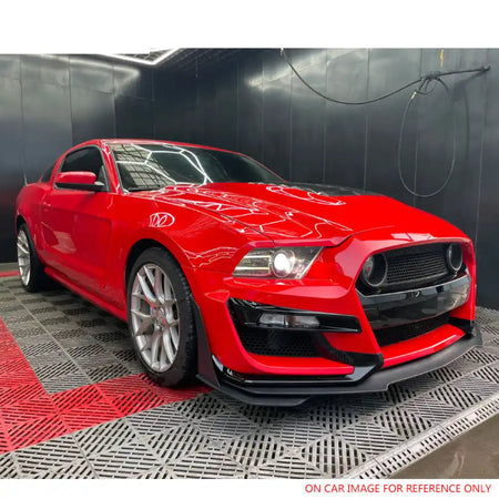 2010-2014 Ford Mustang GT500 Style Unpainted Front Hood Panel Aluminum
