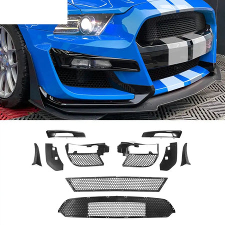 2010-2014 Ford Mustang GT500 to S550 GT500 Style Front Bumper Cover