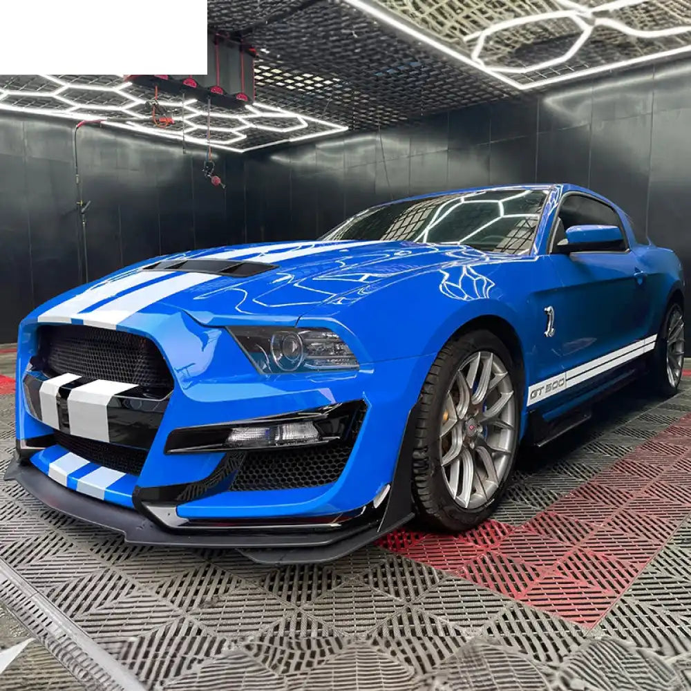 2010-2014 Ford Mustang GT500 to S550 GT500 Style Front Bumper Cover