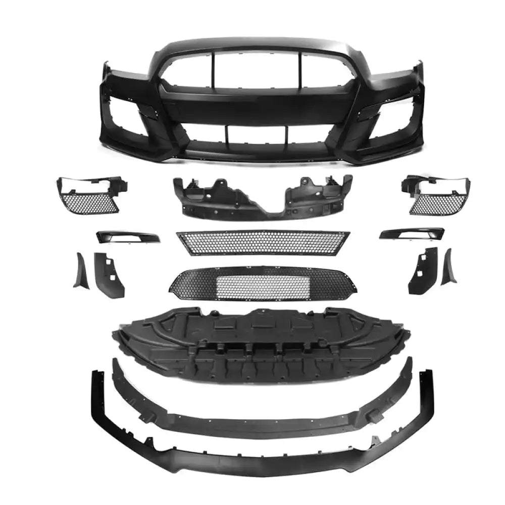 2010-2014 Ford Mustang GT500 to S550 GT500 Style Front Bumper Cover