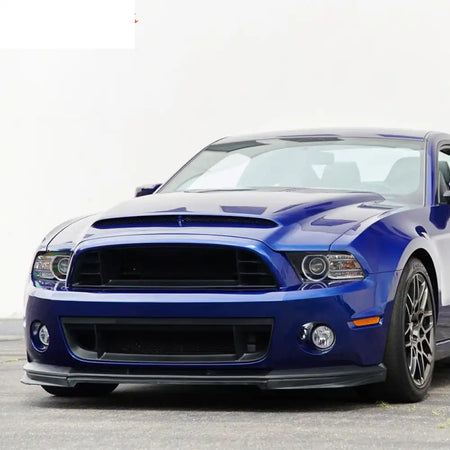 2010-2014 Ford Mustang GT500 Upper Lower Grille + Front Bumper Lip PP