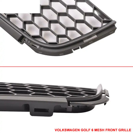 2010-2014 Volkswegen Golf TDI Jetta MK6 Honeycomb Mesh Front Grille