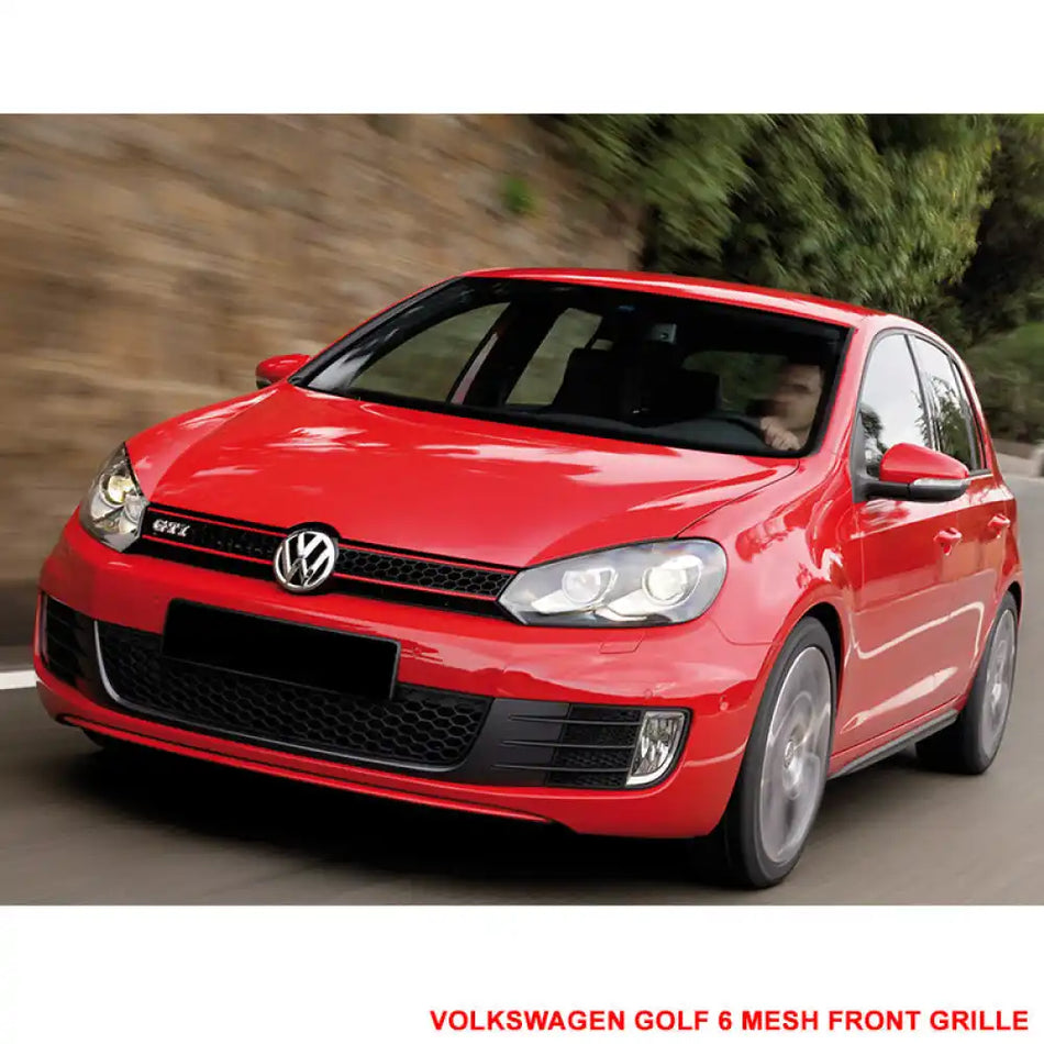 2010-2014 Volkswegen Golf TDI Jetta MK6 Honeycomb Mesh Front Grille