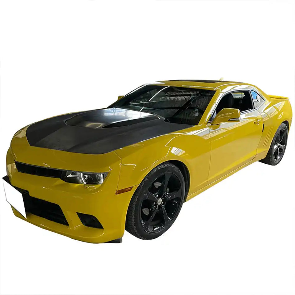 2010-2015 Chevrolet Camaro ZL1 Black Front Bumper Car Hood Aluminum