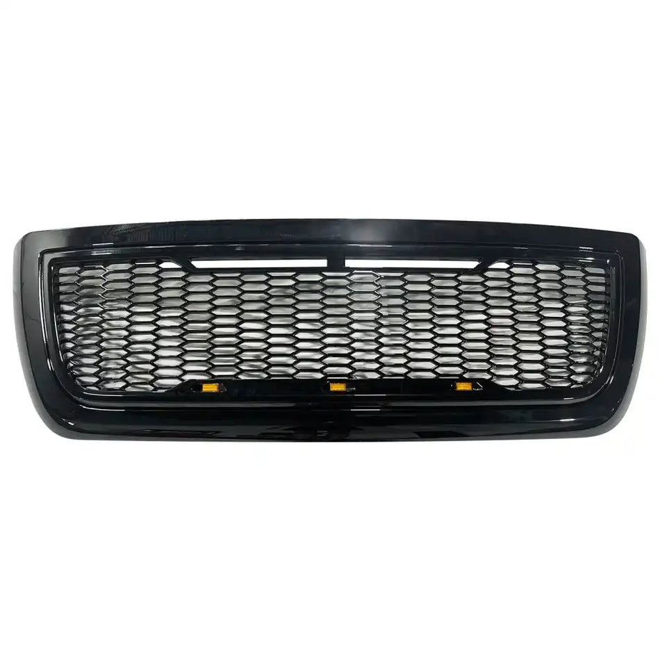 2010-2018 Ram 2500 Raptor Inspired Style Grille Gloss Black w/ LED