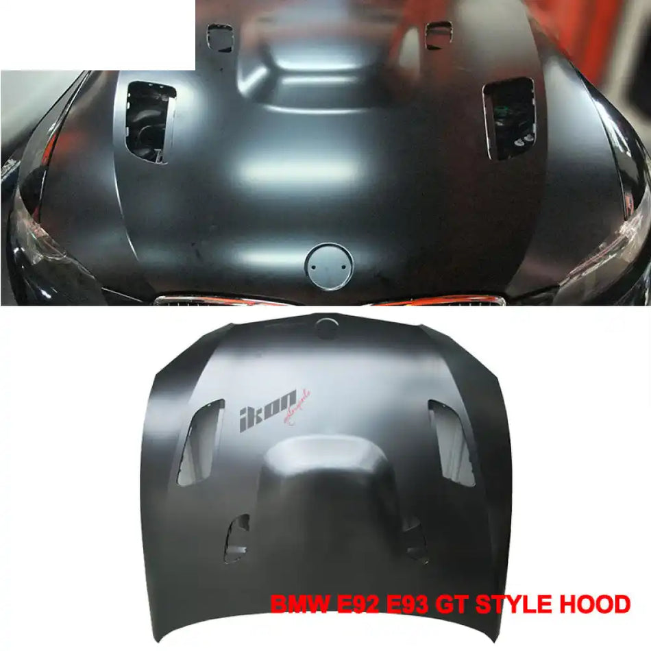 2011-2013 BMW E92 E93 3 Series GT Style Front Hood Bonnet Vent Iron