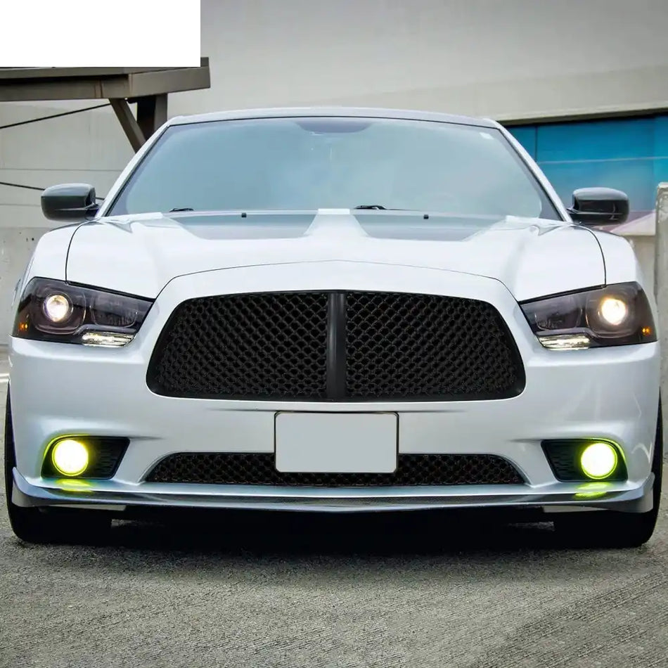 2011-2013 Dodge Charger Bentley Mesh Style Chrome Front Lower Grille