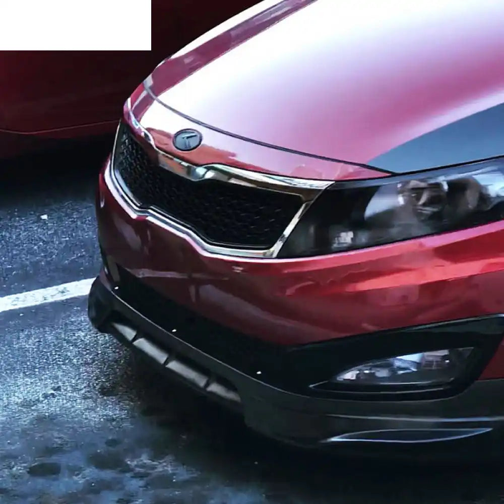 2011-2013 Kia Optima Base ONLY IKON Style Front Bumper Lip Splitter PU