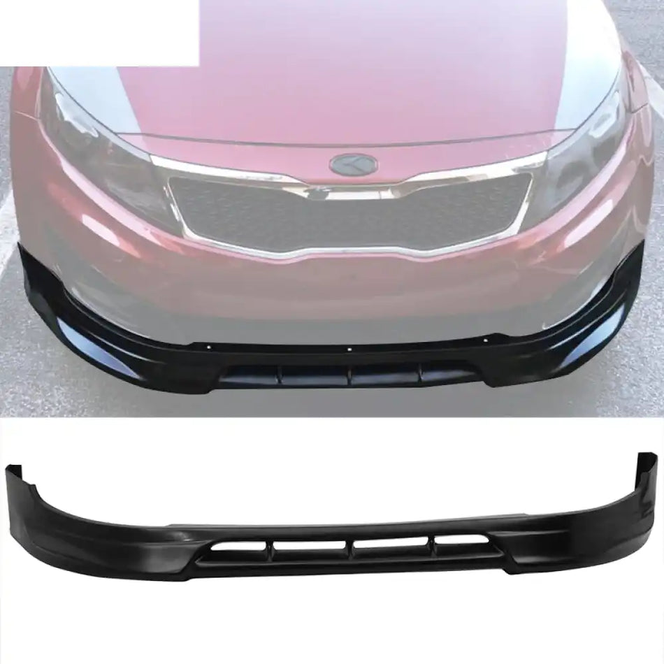 2011-2013 Kia Optima Base ONLY IKON Style Front Bumper Lip Splitter PU