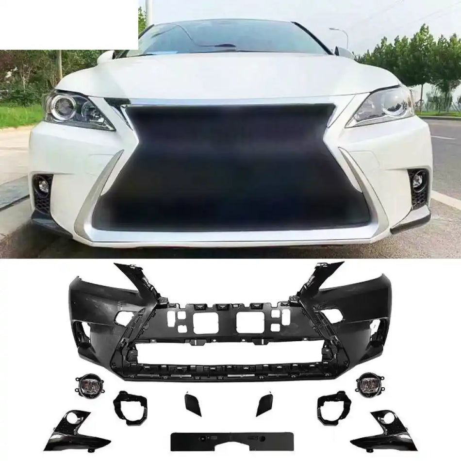 2011-2013 Lexus CT200h F Sport Style Unpainted Front Bumper Cover PP